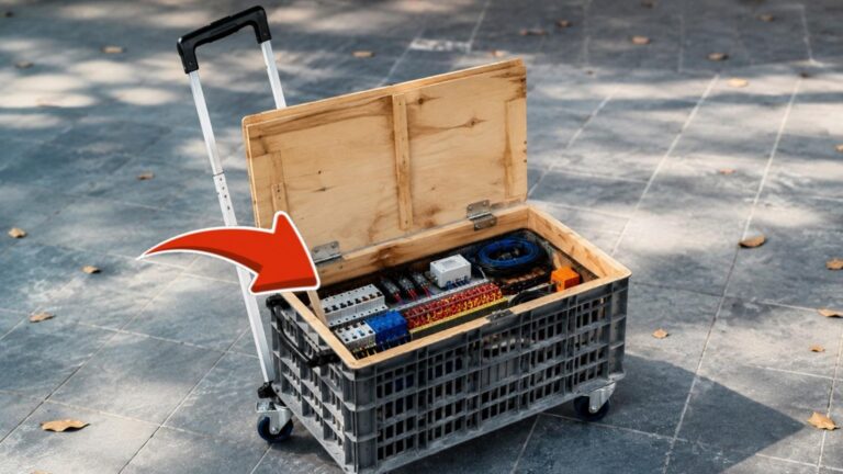 10 pomysłów na mobilny wózek na narzędzia dla każdego majsterkowicza