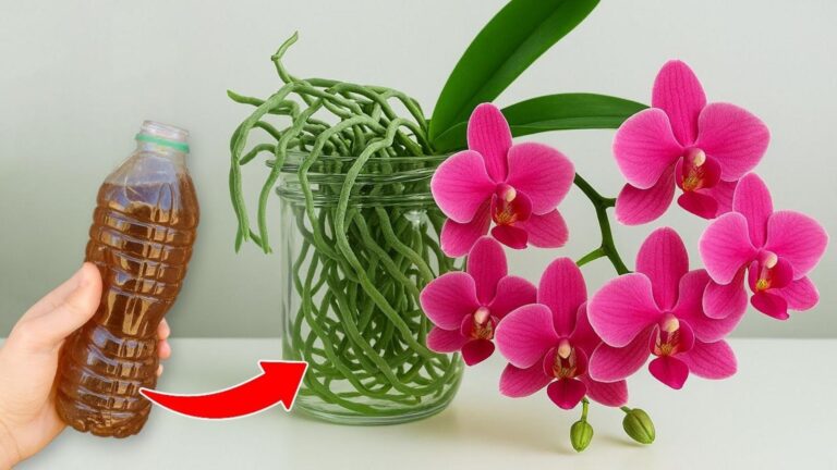 5 sposobów na ożywienie orchidei Phalaenopsis z naturalnym nawozem