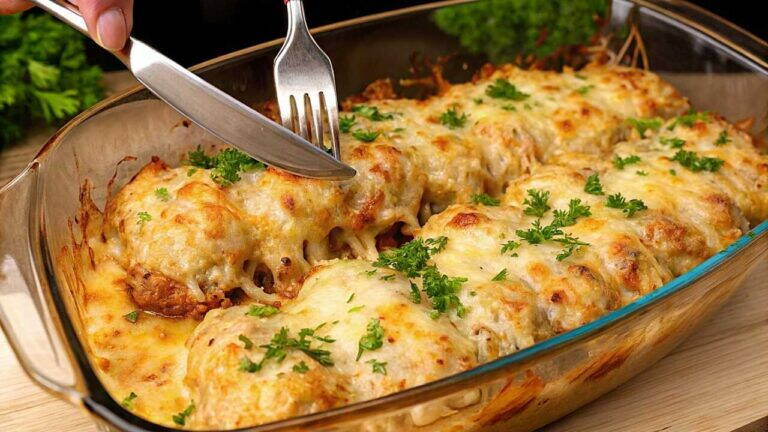 Moje wnuki uwielbiają to danie! Przygotowuję je prawie w każdy weekend – szybkie, sycące i pyszne 😋